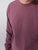 Beasley's Basic Hand Dyed Plain Long Sleeve T-shirt - WINE