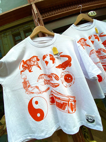 Beasley’s Boxy Fit Pictograph Tee
