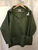 Hand Dyed Canvas Smock - OLIVE