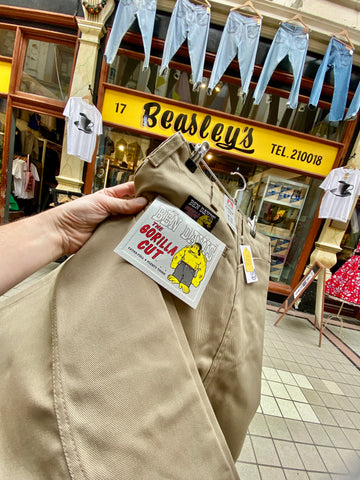 Ben Davis 'Gorilla Cut' Work Pants - Khaki