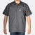 BEN DAVIS - Short Sleeve Button-Up Shirt - Charcoal