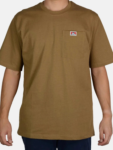 Ben Davis Heavy Duty Pocket T - COYOTE BROWN