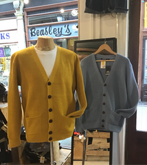 Relco - Waffle Cardigan - MUSTARD