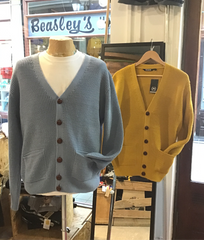 Relco - Waffle Cardigan - PALE BLUE