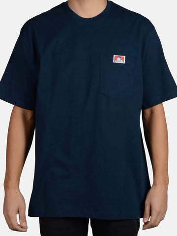 Ben Davis Heavy Duty Pocket T - NAVY