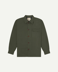 Uskees #3003 Buttoned Work Shirt - VINE GREEN