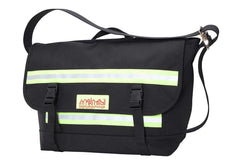 MANHATTAN PORTAGE  MEDIUM NY MESSENGER BAG BLACK