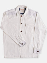 Uskees #3003 Buttoned Work Shirt - CREAM