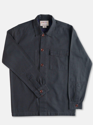 Uskees #3003 Buttoned Work Shirt - CHARCOAL