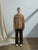Uskees Buttoned Overshirt #3001 - KHAKI
