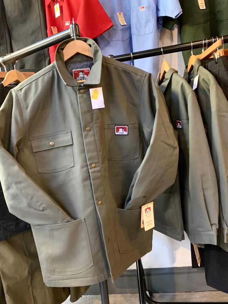 Ben Davis Original Jacket in Olive – Beasleys Clothing