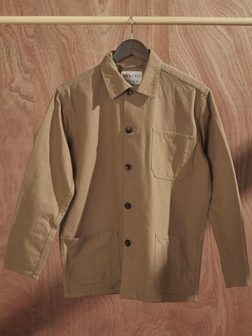 Uskees Buttoned Overshirt #3001 - KHAKI