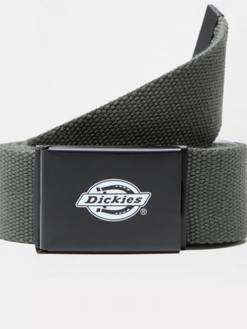 Dickies Orcutt Men’s Logo Buckle Belt - OLIVE