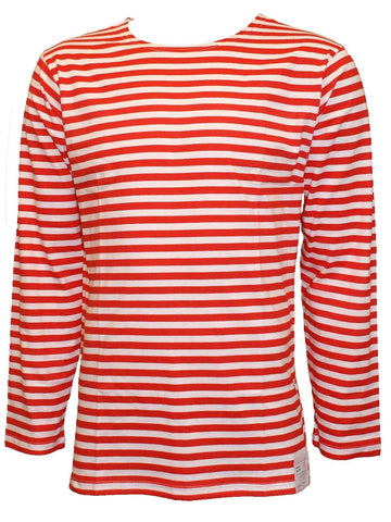 Breton Long sleeve T-shirt - Red and White Stripe