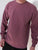 Beasley's Basic Hand Dyed Plain Long Sleeve T-shirt - WINE