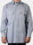 Ben Davis Heavyweight Long Sleeve Hickory Stripe Button Through Shirt