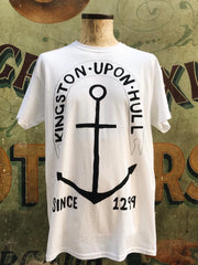 Kingston Upon Hull T Shirt, White